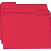 SMEAD Folder, File, Ltr, 1/3 Ast, Rd Pk SMD12734